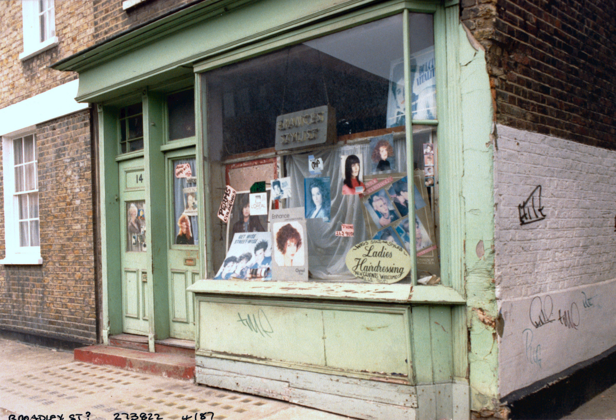 Denmark Place, St Giles, Camden, 1987