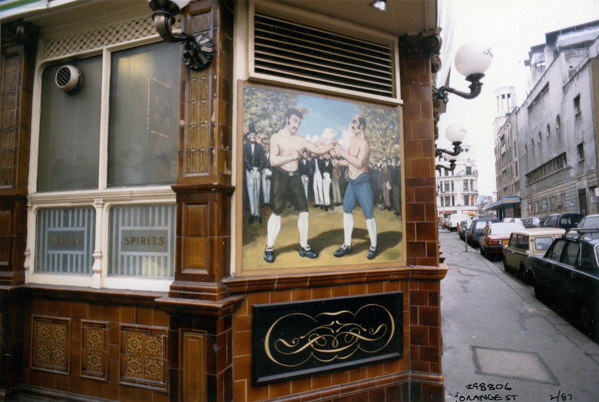 Tom Cribb, Pub, Panton St, Oxendon St, Westminster, 1987,