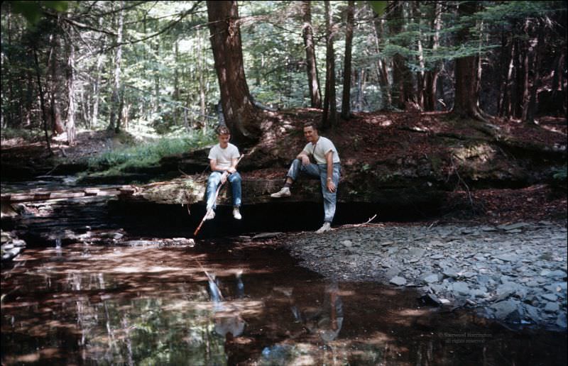 Dad and me in the summer of 1962