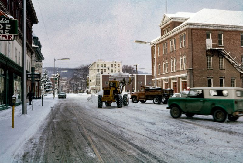 East Main Street, Norwich, New York, 1963