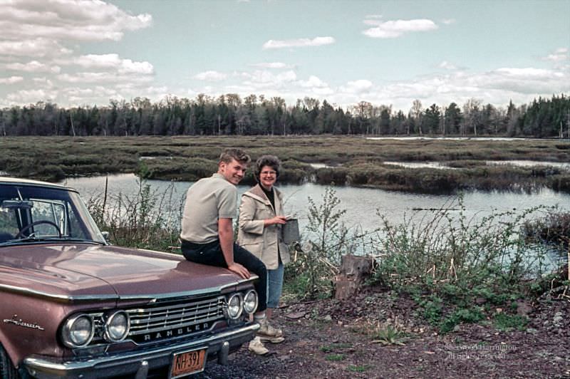 McCall Pond, Chenango County, New York, June 1963