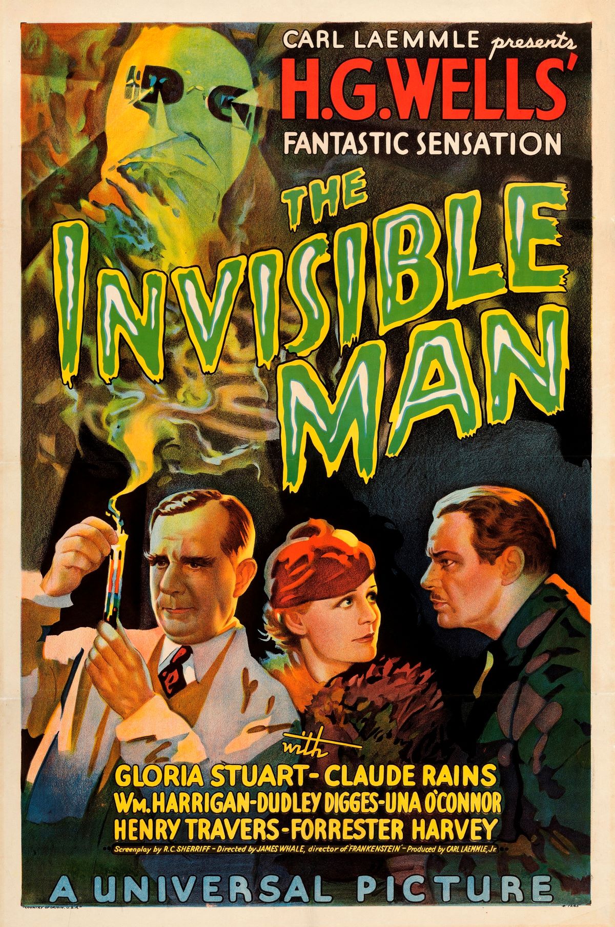 The Invisible Man, 1933