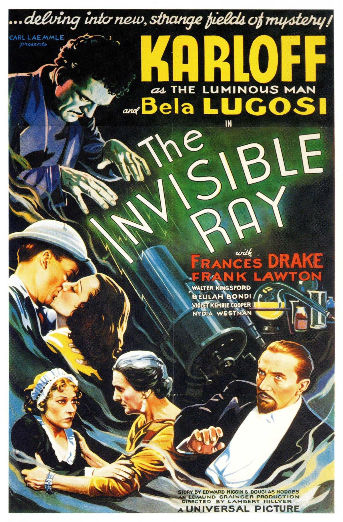 The Invisible Ray, 1936
