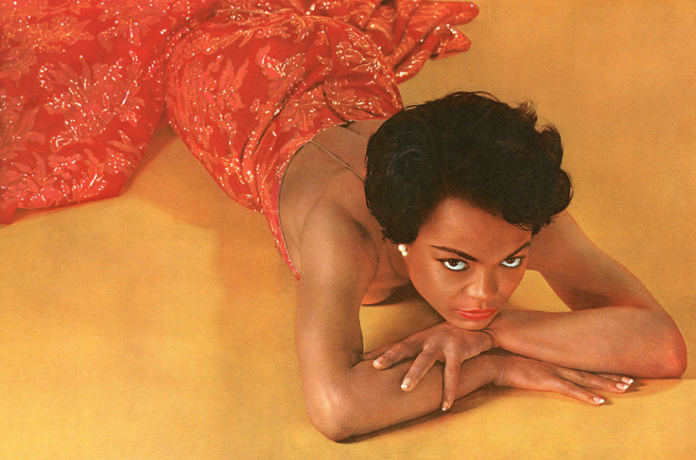 Glamorous Portraits of Eartha Kitt in 1954 by Philippe Halsman