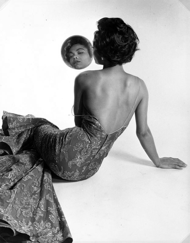 Glamorous Portraits of Eartha Kitt in 1954 by Philippe Halsman