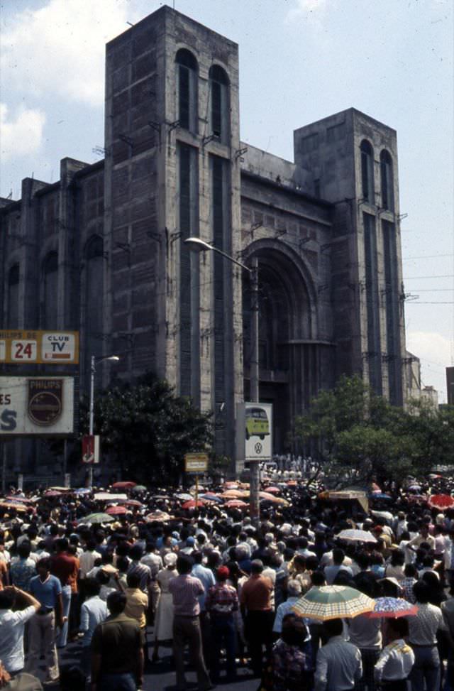 Cathedral rally, 1977
