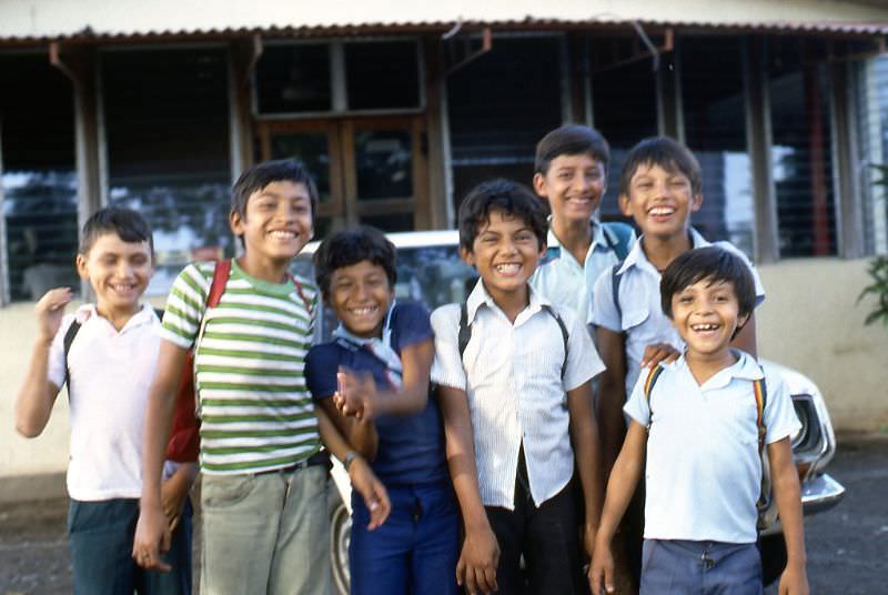 Children, Sonsonate, 1977