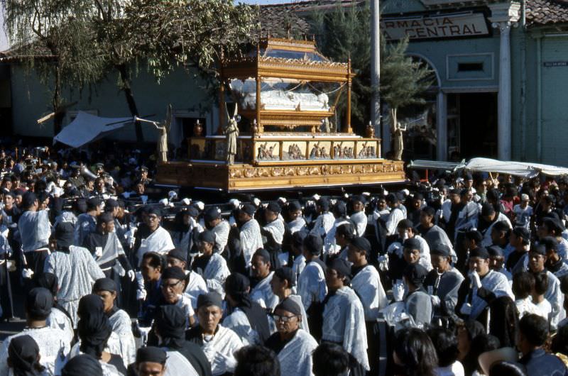 Good Friday Procession, Sonsonate, 1977