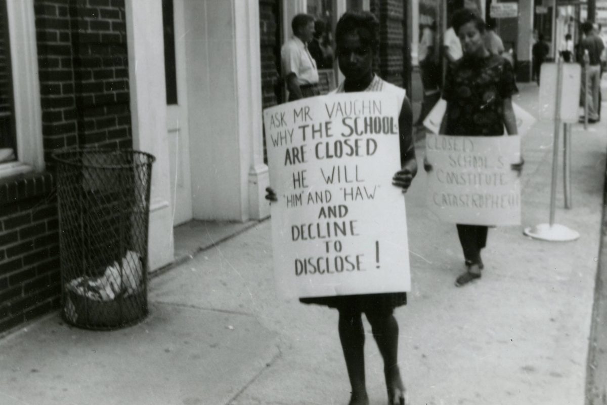 Signs of the Times: Historical Photos from the Farmville, Virginia Protests, 1963