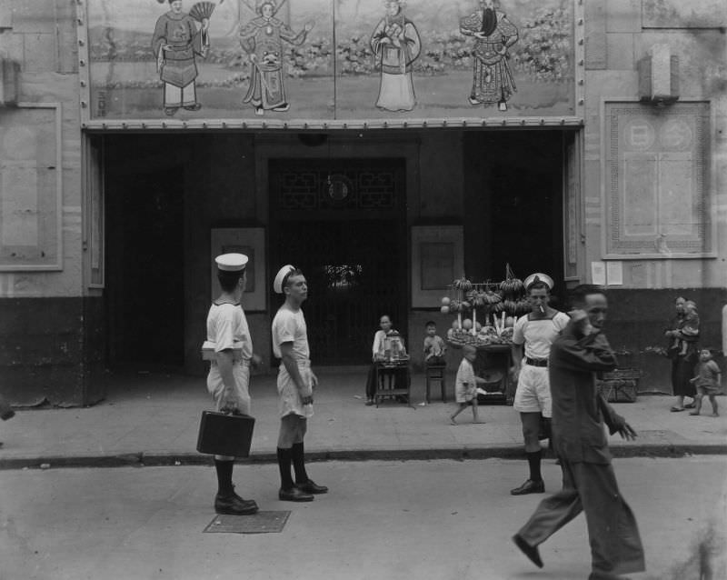 Kings Theater, Hong Kong, August 1945