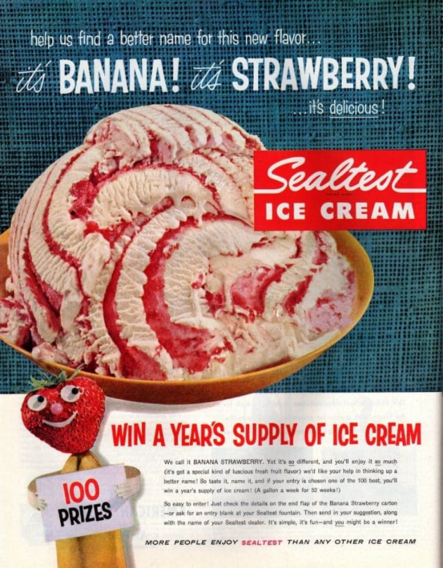 Stunning Vintage Ice Cream Ads from the 1950s