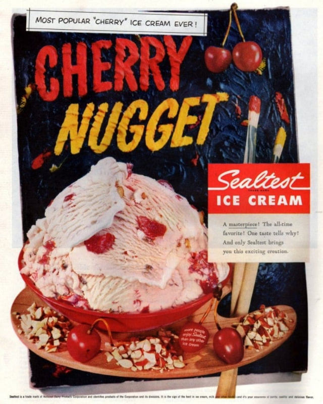 Stunning Vintage Ice Cream Ads from the 1950s