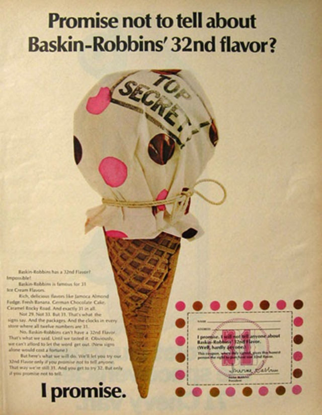 Stunning Vintage Ice Cream Ads from the 1950s