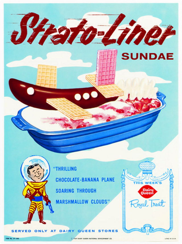 Stunning Vintage Ice Cream Ads from the 1950s