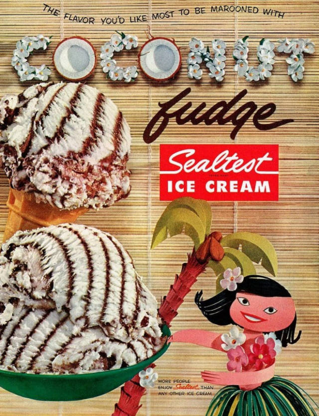 Stunning Vintage Ice Cream Ads from the 1950s