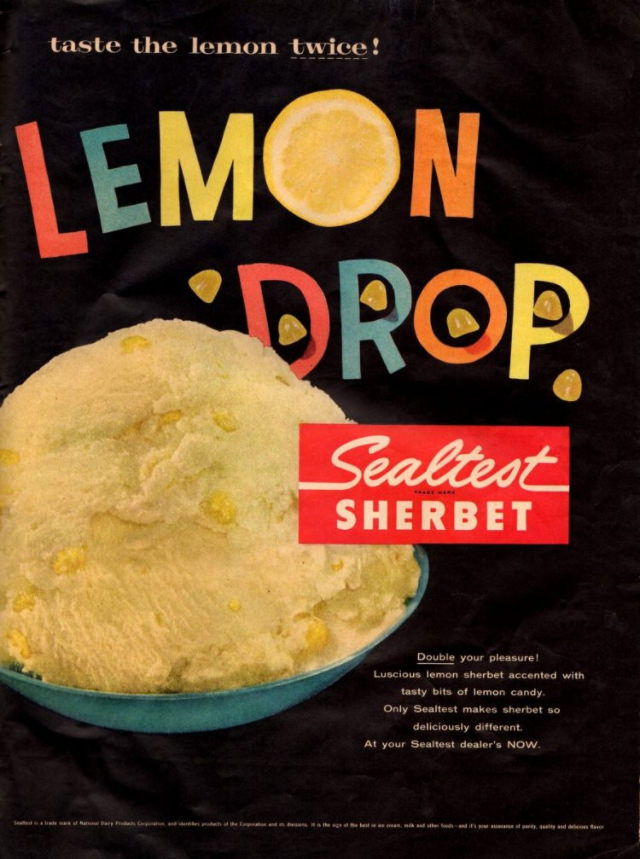 Stunning Vintage Ice Cream Ads from the 1950s