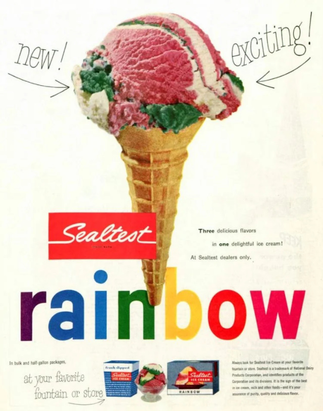 Stunning Vintage Ice Cream Ads from the 1950s