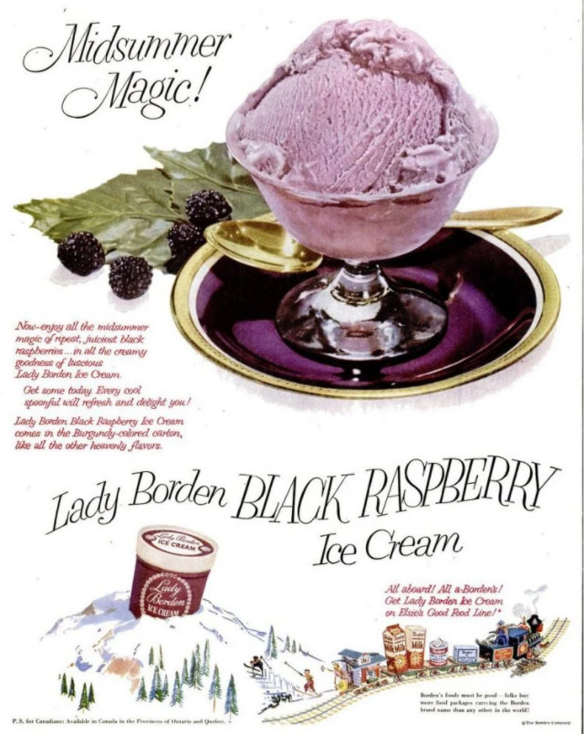 Stunning Vintage Ice Cream Ads from the 1950s