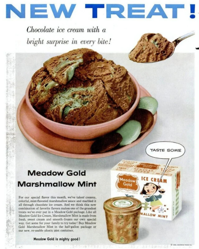Stunning Vintage Ice Cream Ads from the 1950s