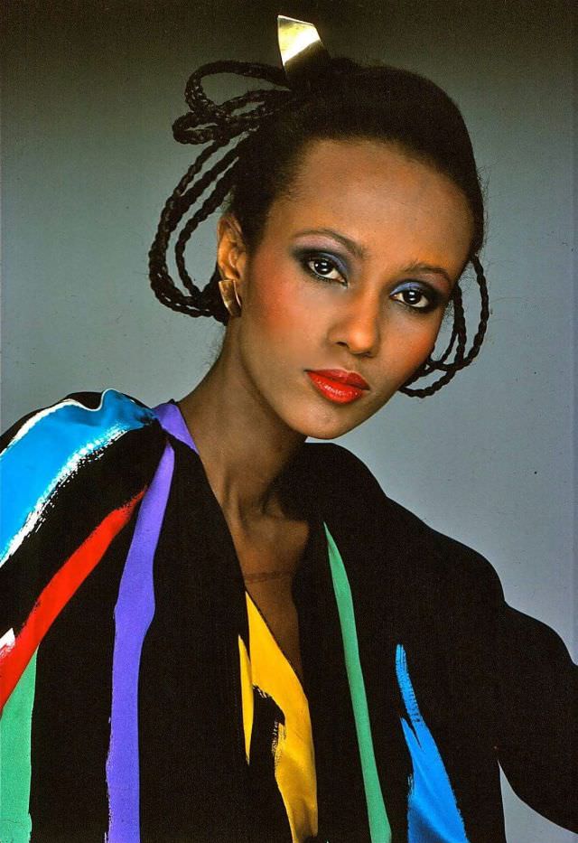 Fabulous Photos of Model Iman from the 1970s and 1980s