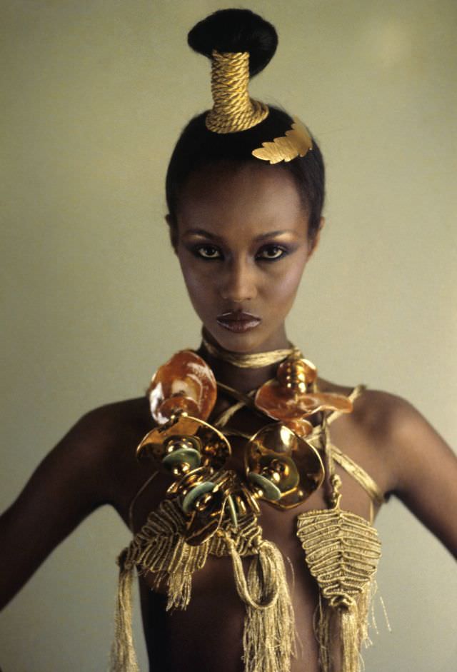 Fabulous Photos of Model Iman from the 1970s and 1980s