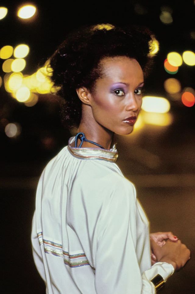 Fabulous Photos of Model Iman from the 1970s and 1980s