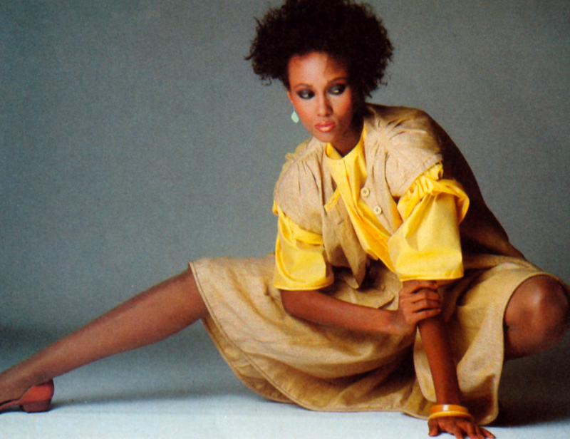 Fabulous Photos of Model Iman from the 1970s and 1980s