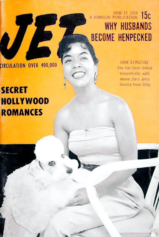 June Eckstine, Jet Magazine June 17, 1954