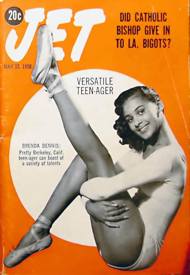 Versatile Teenager, Jet Magazine, May 15, 1958