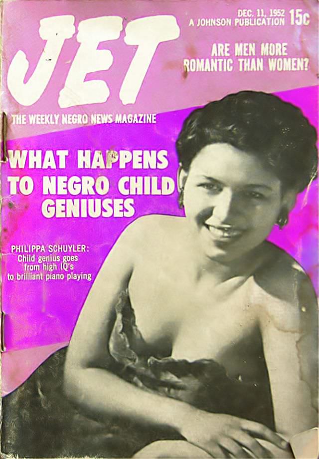What Happens to Negro Child Prodigies Like Philippa Schuyler, Jet Magazine, December 11, 1952