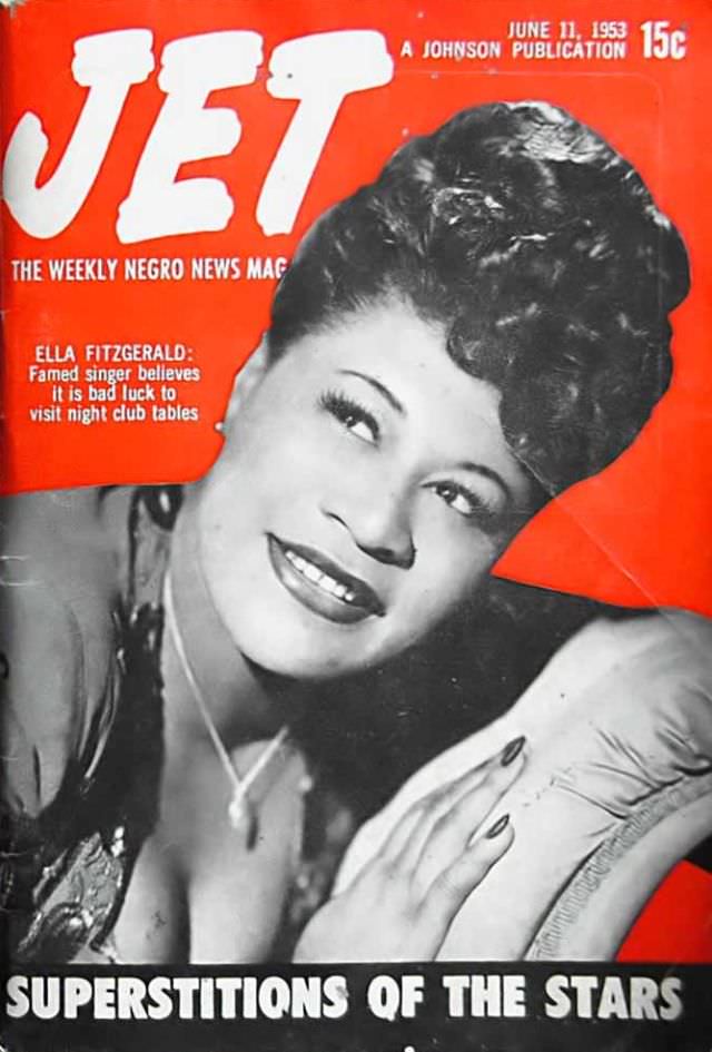 Ella Fitzgerald, Jet Magazine, June 11, 1953