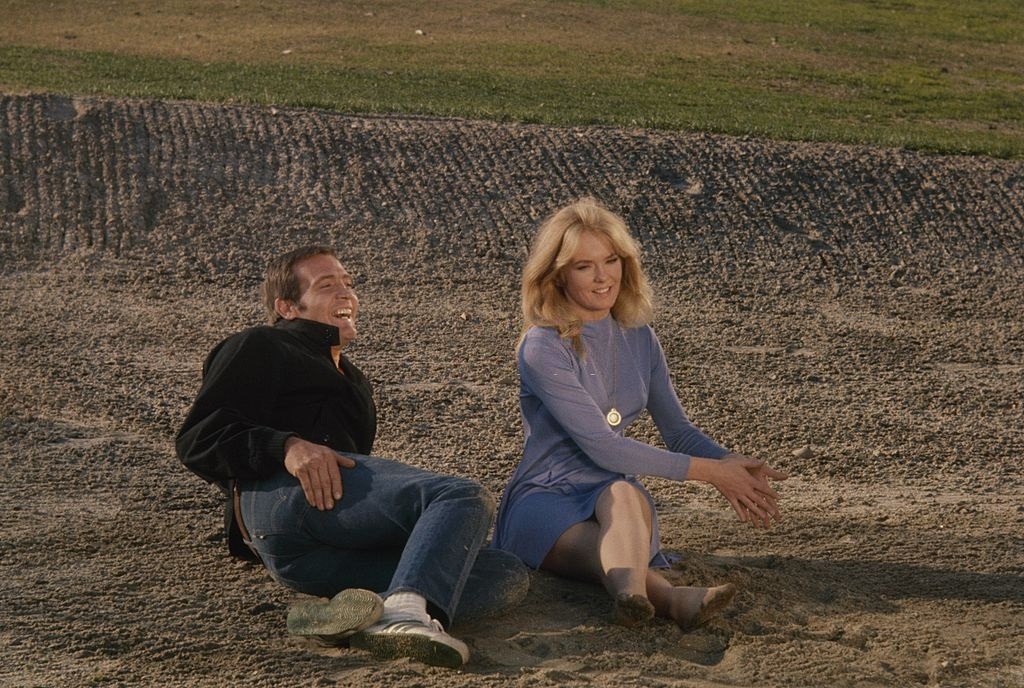 Joey Heatherton with Lee Majors in 'The Ballad of Andy Crocker', November 18, 1969.