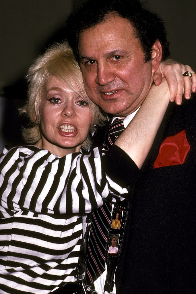 Joey Heatherton and Ron Galella during at Claridge Casino Hotel - December 26, 1982
