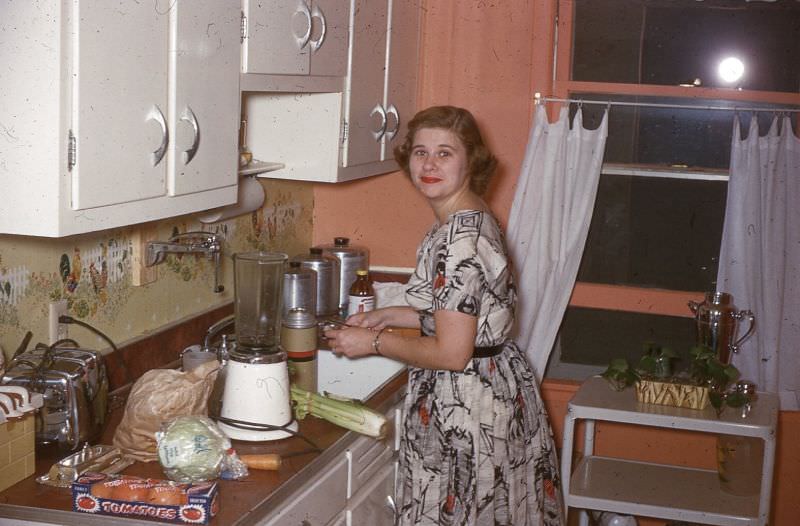 What Kitchens looked like in the 1950s Through These Cool Vintage Photos