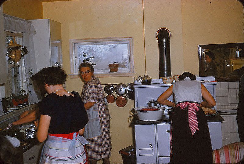 What Kitchens looked like in the 1950s Through These Cool Vintage Photos