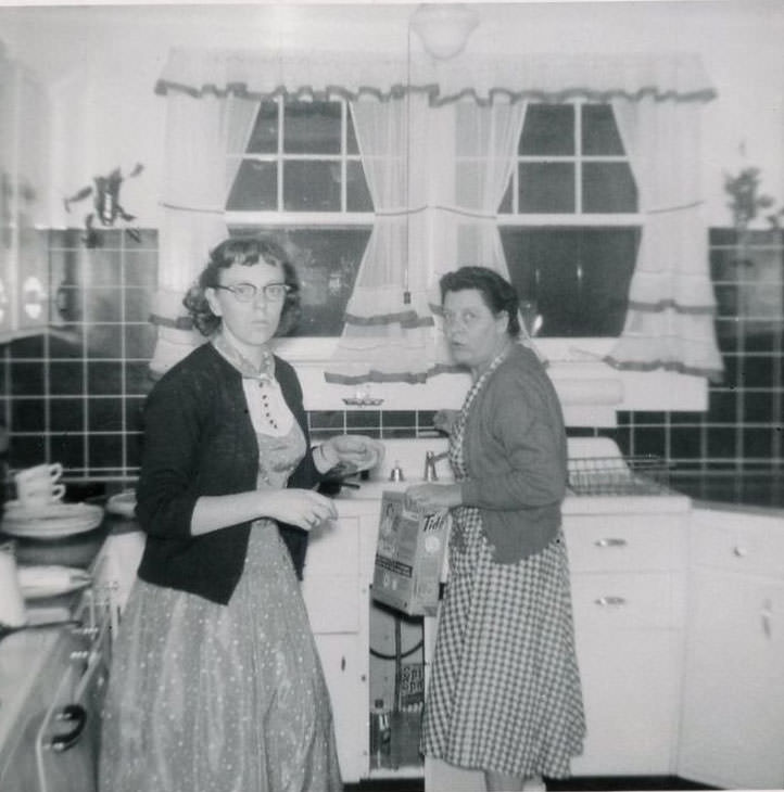 What Kitchens looked like in the 1950s Through These Cool Vintage Photos