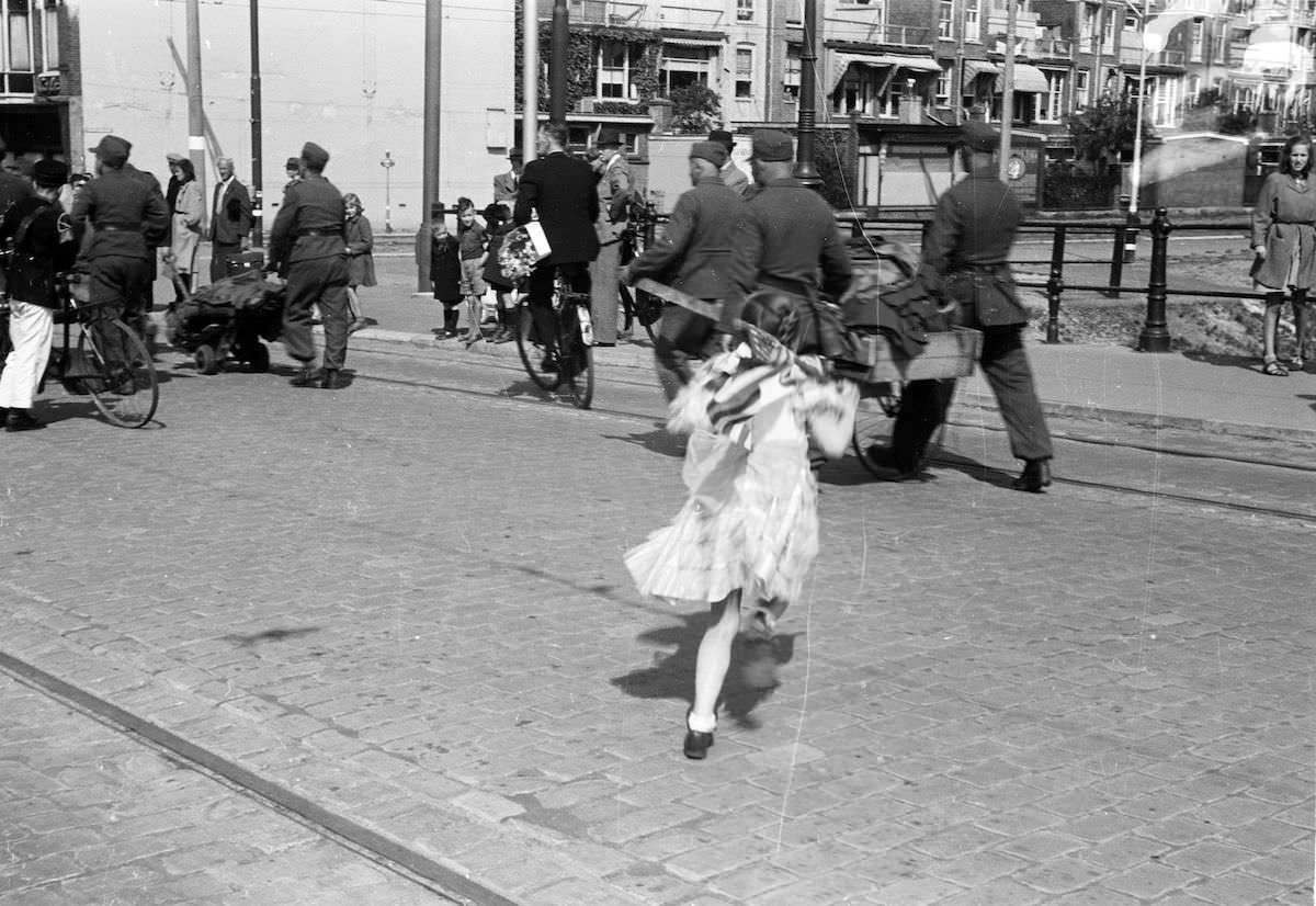 Dutch Spy's Photos of the Liberation of the Netherlands from the German Occupation, May 1945