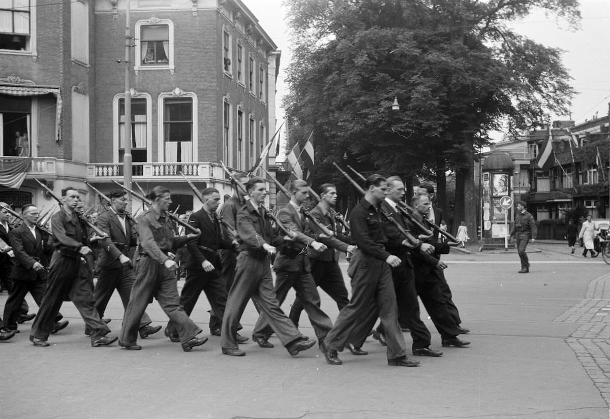 Dutch Spy's Photos of the Liberation of the Netherlands from the German Occupation, May 1945