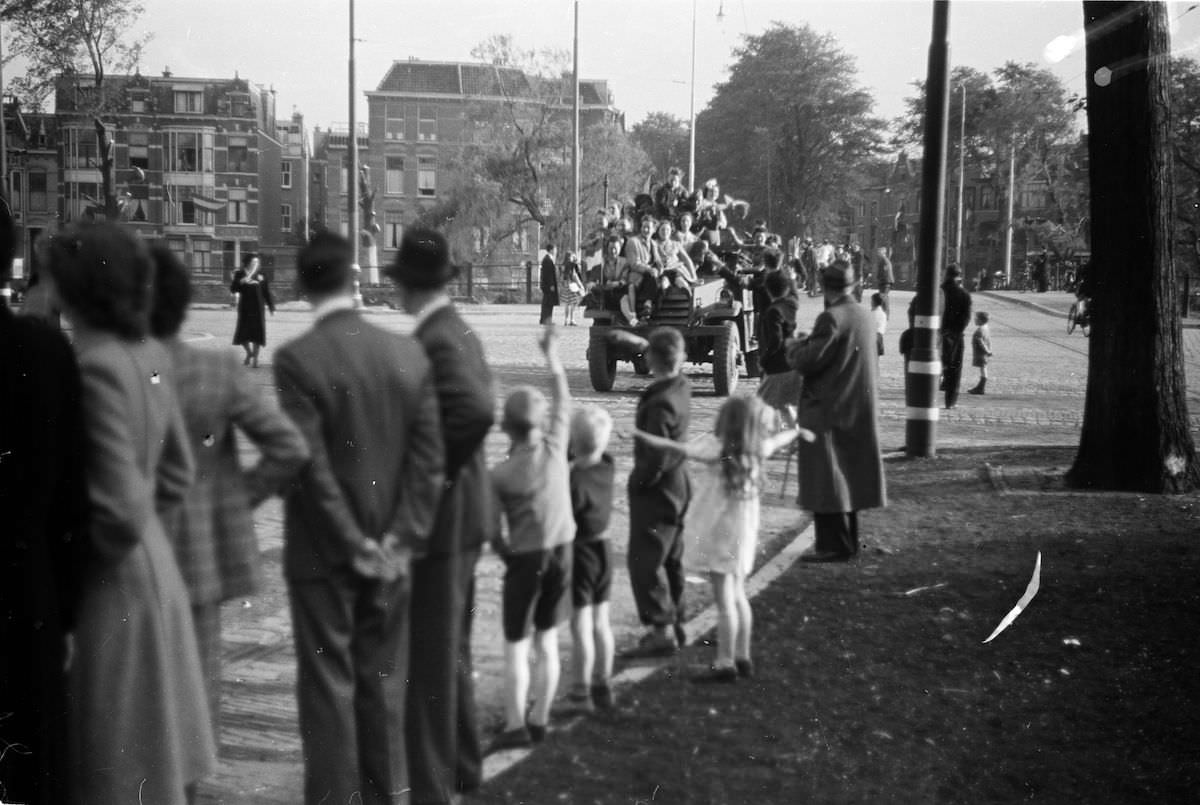 Dutch Spy's Photos of the Liberation of the Netherlands from the German Occupation, May 1945