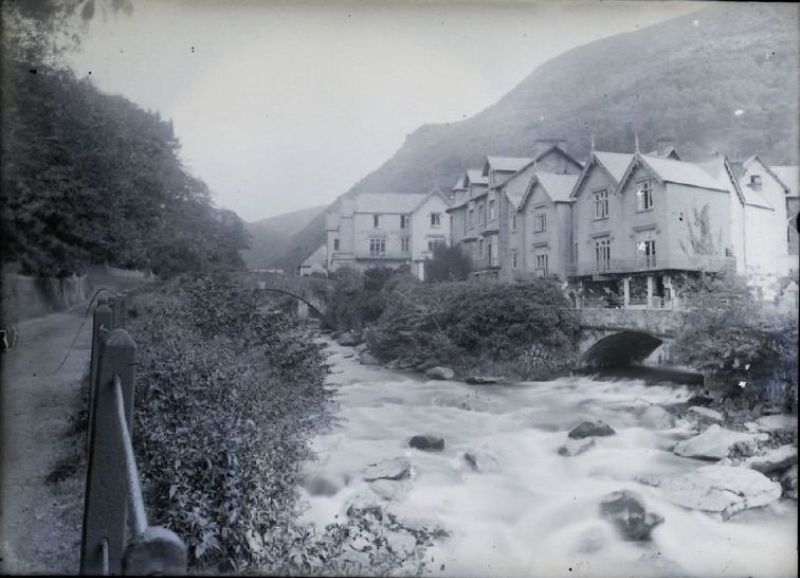 Way before the floods, Lynmouth, Devon