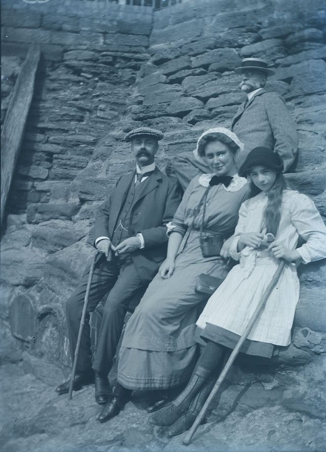 Family at the seaside