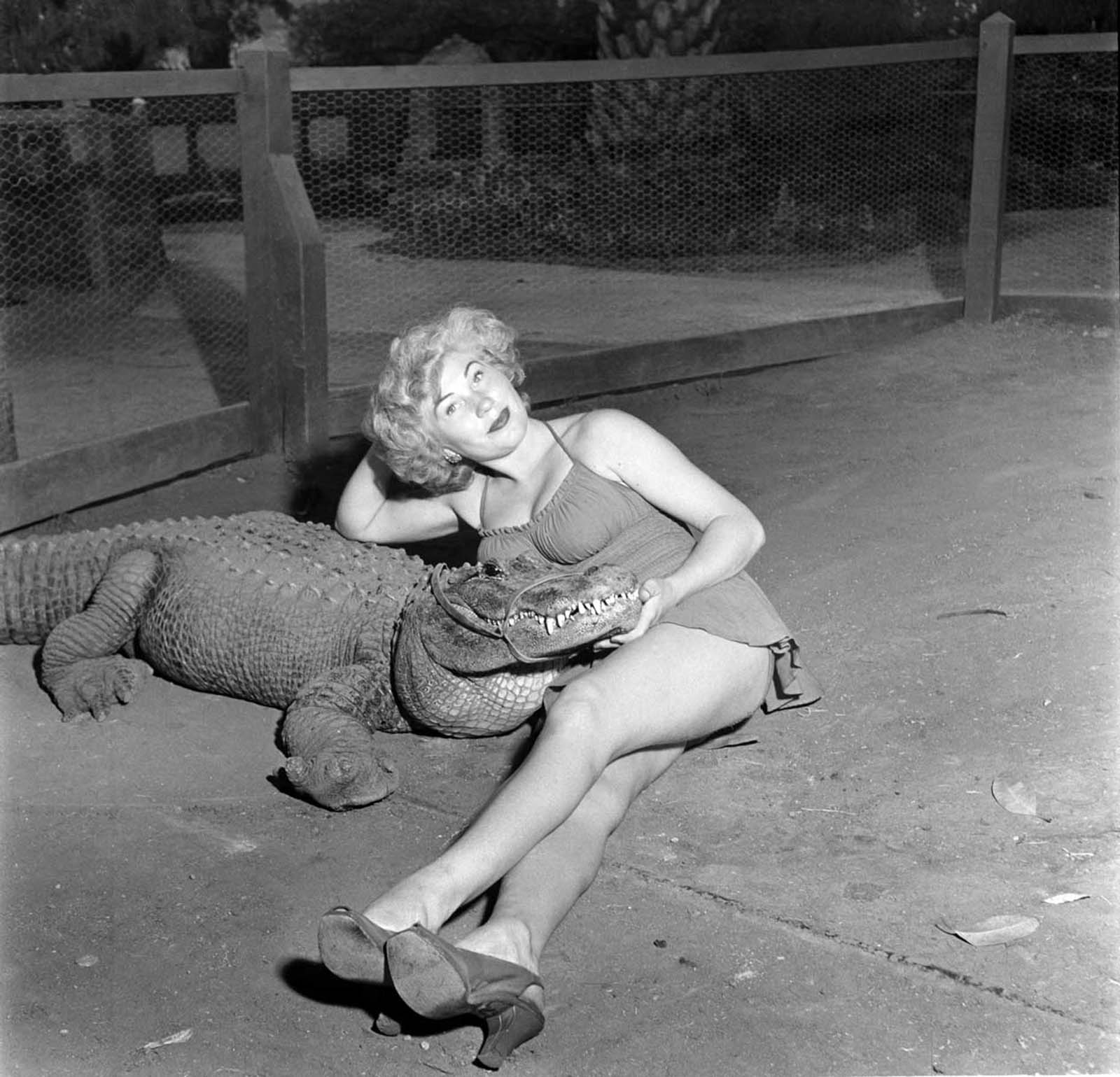 Los Angeles Alligator Farm: The Amusement Park where visitors could Ride and Play with Alligators