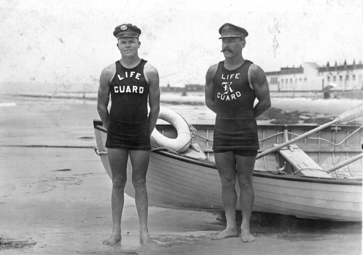 The Earliest Male Lifeguards of the 1900s that Rescued Drowning People