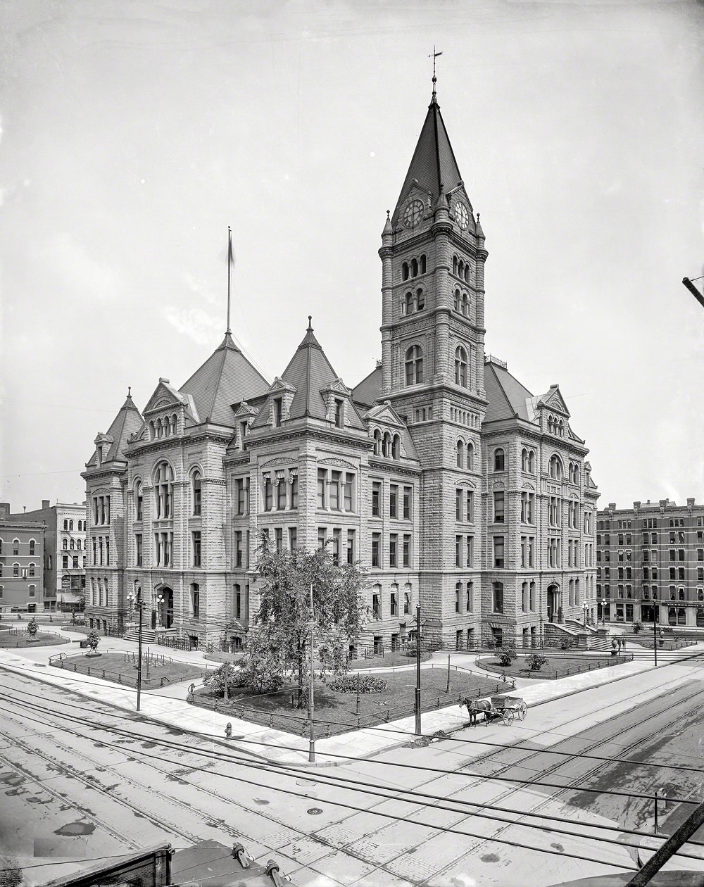 City Hall and Court House, St. Paul, Minnesota, 1905