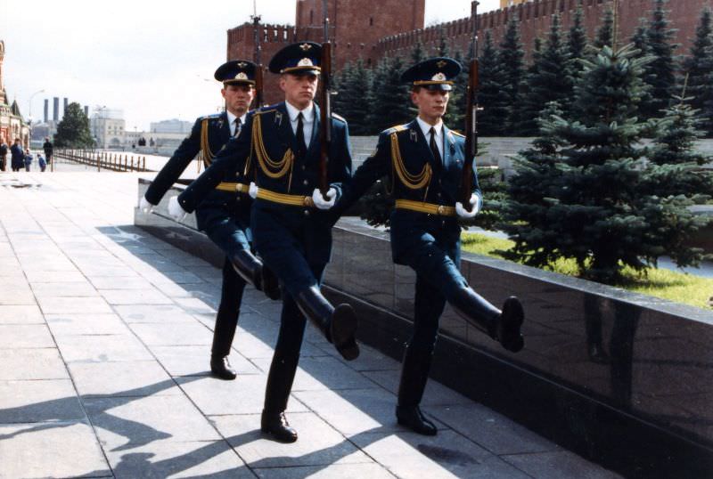 Lenin's Tomb, Moscow, 1990