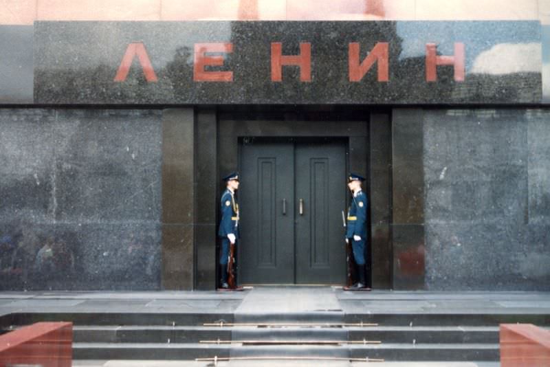 Lenin's Tomb, Moscow, 1990