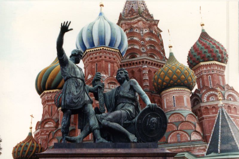 St Basil's Cathedral, Moscow, 1990