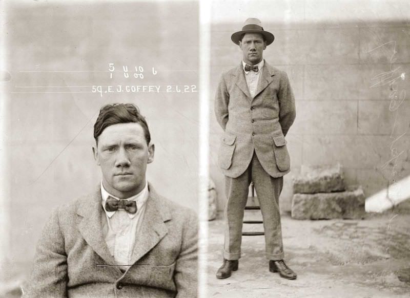 Ernest Joseph Coffey, 1922