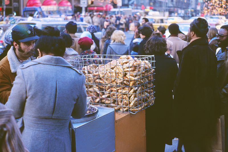 Pretzel vendor