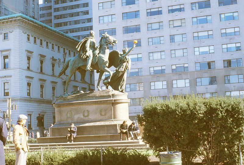 General Sherman Statue at Grand Army Plaza, Central Park